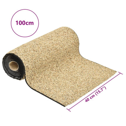 Kantmatta naturlig sand 100x40 cm