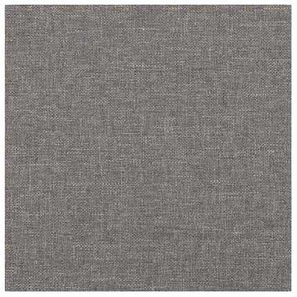 Väggsänggavel 12 pcs Ljusgrå 30 x 30 cm tyg