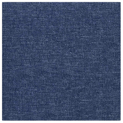 Väggsänggavel 12 pcs Blå 30 x 30 cm tyg