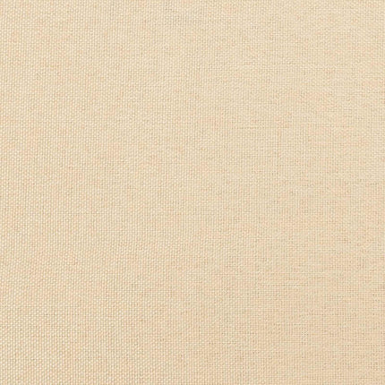 Väggsänggavel 12 pcs Kräm 60 x 15 cm tyg