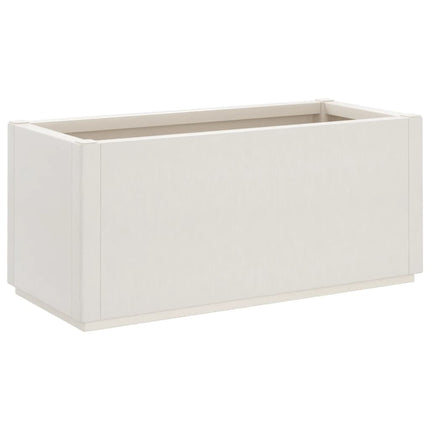 Odlingslåda vit 80x36x35 cm PP