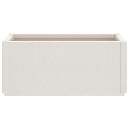Odlingslåda vit 80x36x35 cm PP