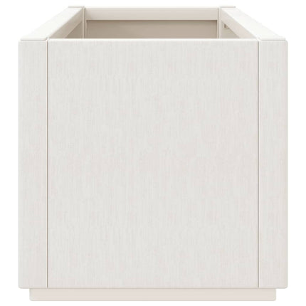 Odlingslåda vit 80x36x35 cm PP