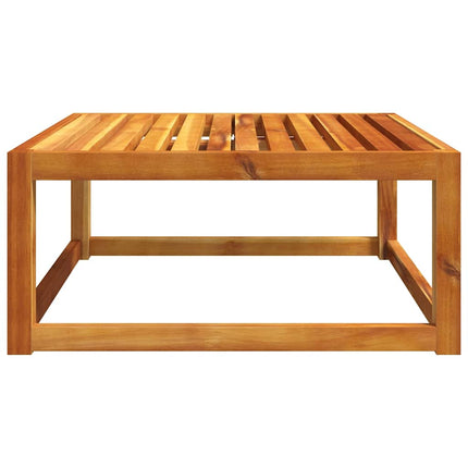 Trädgårdsbord 65x65x29 cm massivt akaciaträ