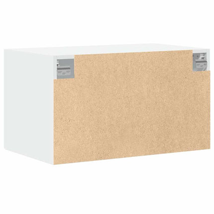 Väggskåp vit 70x42,5x40 cm konstruerat trä