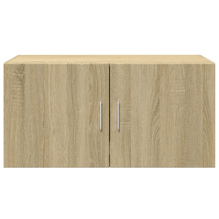 Väggskåp sonoma-ek 80x42,5x40 cm konstruerat trä