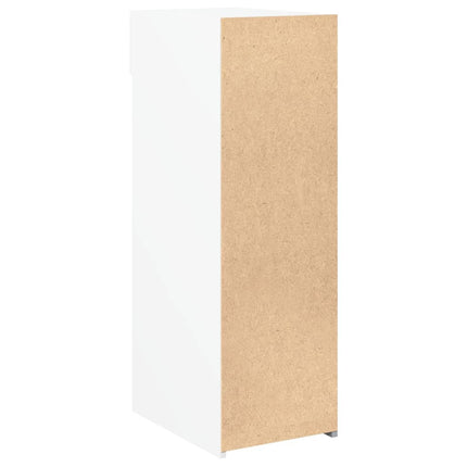 Skänk vit 30x42,5x93 cm konstruerat trä
