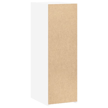 Skänk vit 30x41x93 cm konstruerat trä