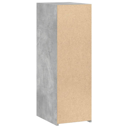 Skänk betonggrå 30x41x93 cm konstruerat trä
