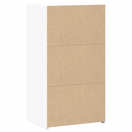 Skänk vit 50x41x93 cm konstruerat trä