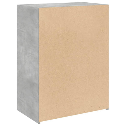 Skänk betonggrå 70x41x93 cm konstruerat trä