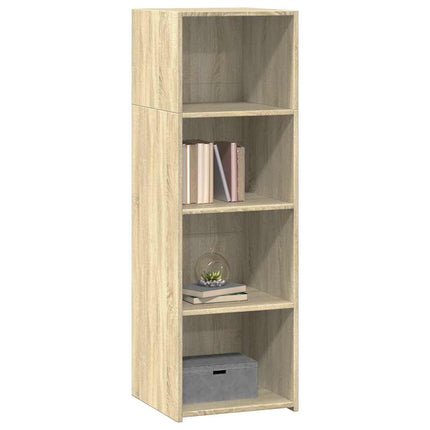 Högskåp sonoma-ek 40x41x124 cm konstruerat trä