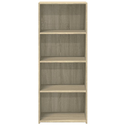Högskåp sonoma-ek 50x41x124 cm konstruerat trä