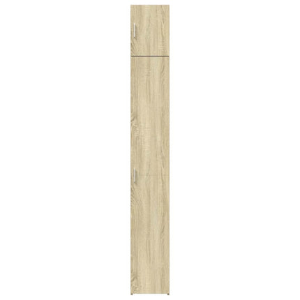 Förvaringsskåp smalt sonoma ek 30x42,5x225 cm konstruerat trä