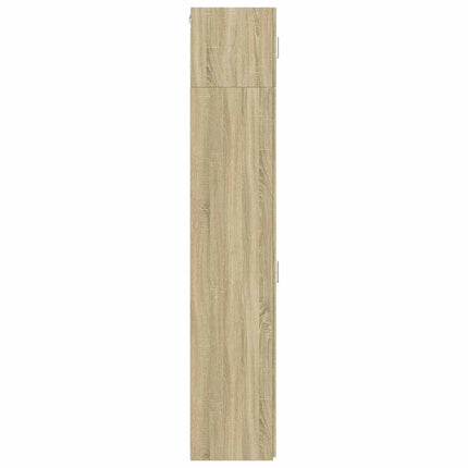 Förvaringsskåp smalt sonoma ek 30x42,5x225 cm konstruerat trä