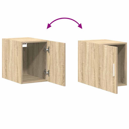 Förvaringsskåp smalt sonoma ek 30x42,5x225 cm konstruerat trä