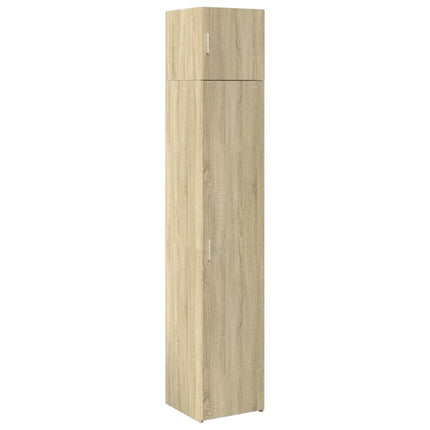 Förvaringsskåp smalt sonoma ek 40x42,5x225 cm konstruerat trä