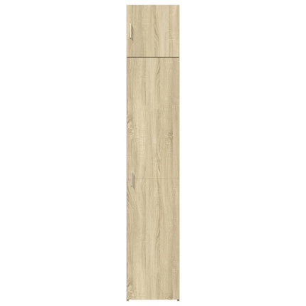 Förvaringsskåp smalt sonoma ek 40x42,5x225 cm konstruerat trä