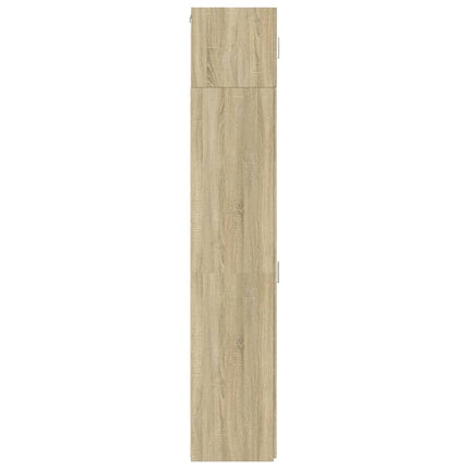 Förvaringsskåp smalt sonoma ek 40x42,5x225 cm konstruerat trä