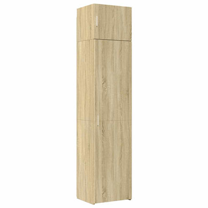 Förvaringsskåp smalt sonoma ek 50x42,5x225 cm konstruerat trä