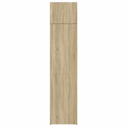 Förvaringsskåp smalt sonoma ek 50x42,5x225 cm konstruerat trä