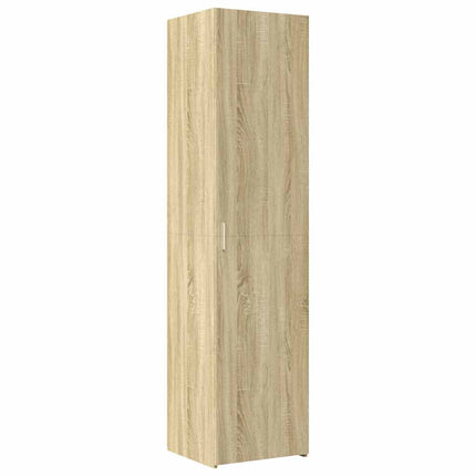 Förvaringsskåp smalt sonoma ek 50x42,5x225 cm konstruerat trä