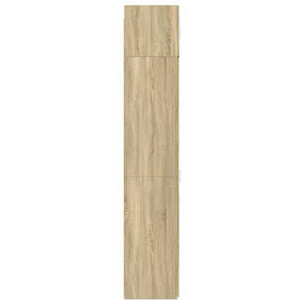 Förvaringsskåp smalt sonoma ek 50x42,5x225 cm konstruerat trä