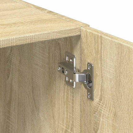 Förvaringsskåp smalt sonoma ek 50x42,5x225 cm konstruerat trä