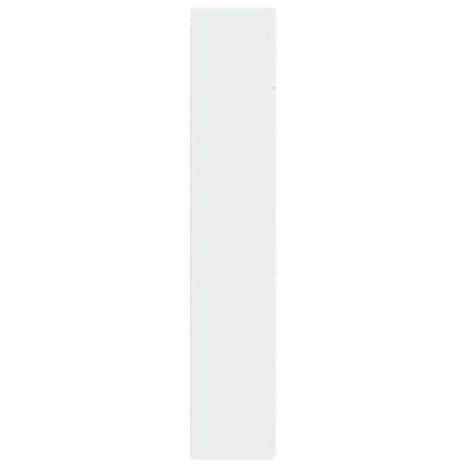 Förvaringsskåp vit 70x42,5x225 cm konstruerat trä