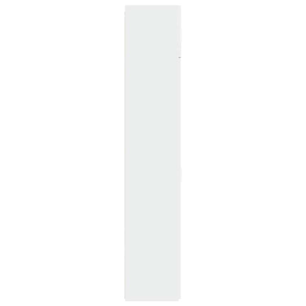 Förvaringsskåp vit 70x42,5x225 cm konstruerat trä