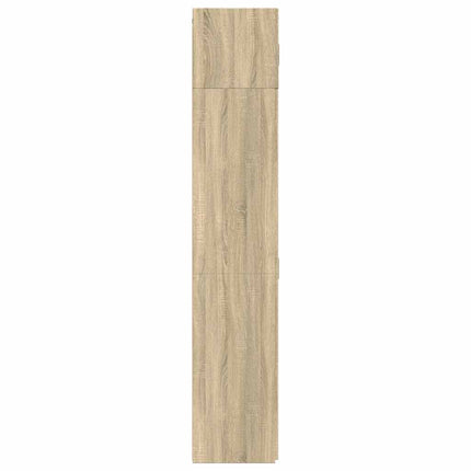 Förvaringsskåp sonoma ek 70x42,5x225 cm konstruerat trä