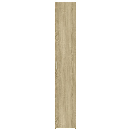 Högskåp sonoma-ek 30x42,5x185 cm konstruerat trä