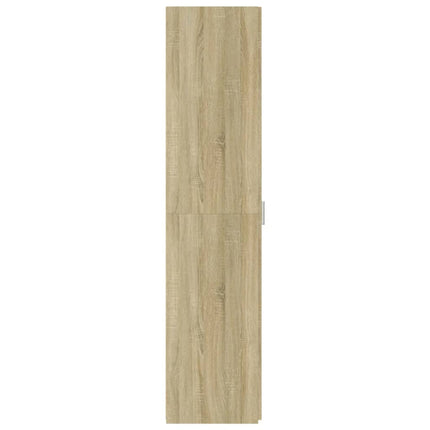 Högskåp sonoma-ek 40x42,5x185 cm konstruerat trä