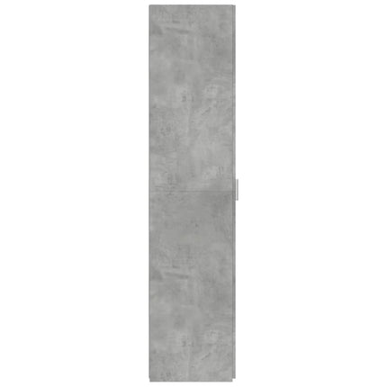 Högskåp betonggrå 50x42,5x185 cm konstruerat trä