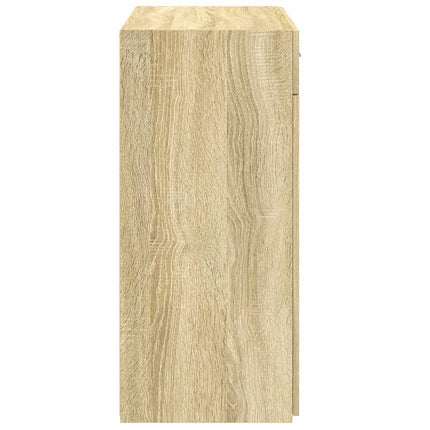 Skänk sonoma-ek 80x42,5x93 cm konstruerat trä
