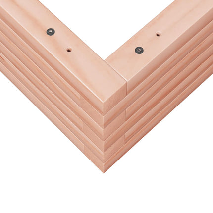 Odlingslåda 70x70x23 cm massivt douglasträ