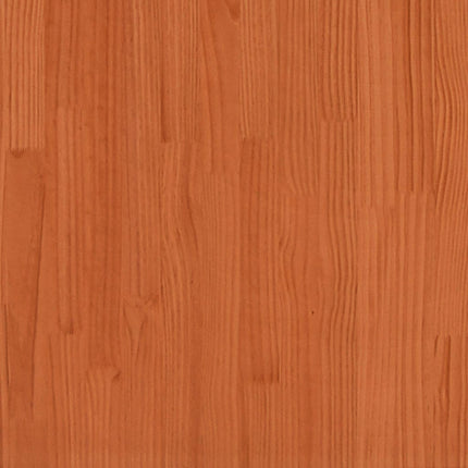 Odlingslåda vaxbrun 100x100x23 cm massiv furu
