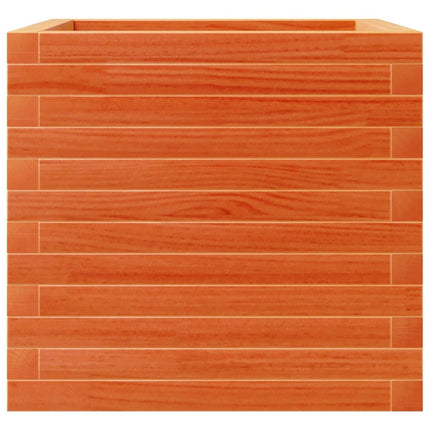 Odlingslåda vaxbrun 50x50x45,5 cm massiv furu