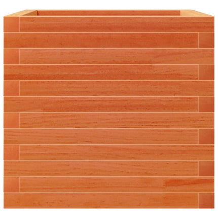 Odlingslåda vaxbrun 50x50x45,5 cm massiv furu
