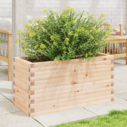 Odlingslåda 90x40x45,5 cm massivt furuträ