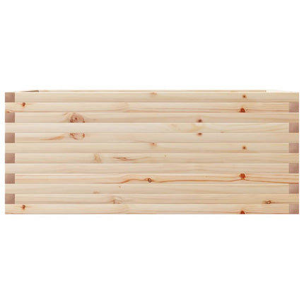Odlingslåda 110x60x45,5 cm massivt furuträ