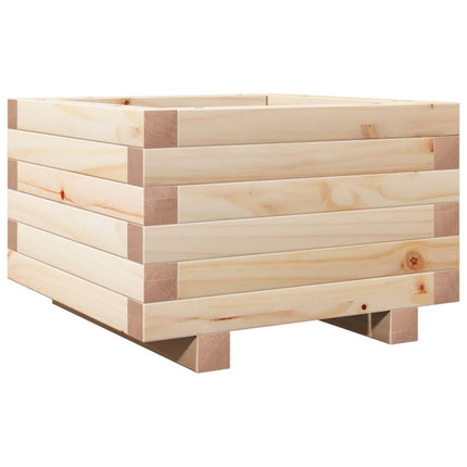 Odlingslåda 40x40x26,5 cm massivt furuträ