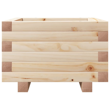 Odlingslåda 40x40x26,5 cm massivt furuträ