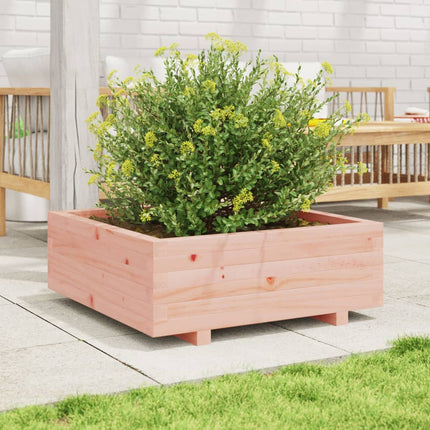 Odlingslåda 70x70x26,5 cm massivt douglasträ