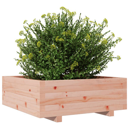 Odlingslåda 70x70x26,5 cm massivt douglasträ