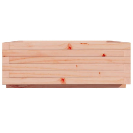 Odlingslåda 70x70x26,5 cm massivt douglasträ