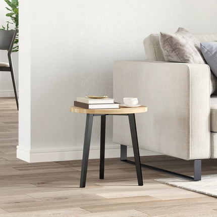 Bordsskiva rund Ø40x2 cm massivt akaciaträ