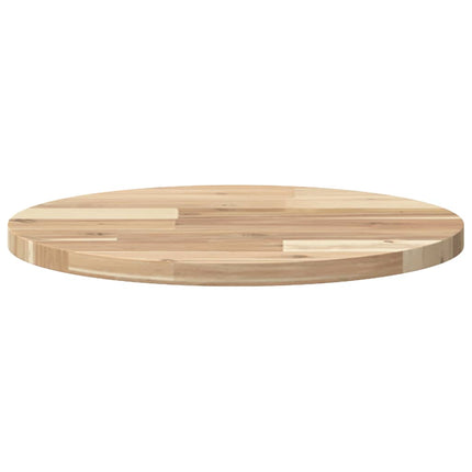 Bordsskiva rund Ø40x2 cm massivt akaciaträ