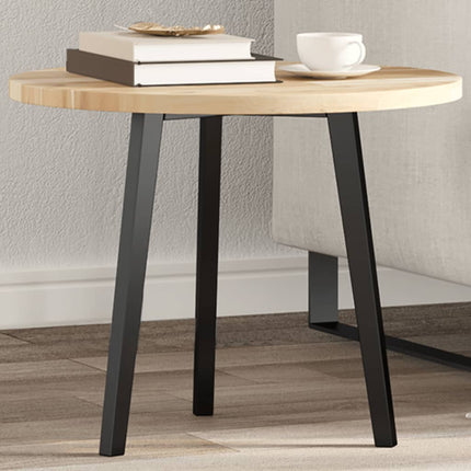 Bordsskiva rund Ø50x2 cm massivt akaciaträ