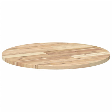 Bordsskiva rund Ø60x2 cm massivt akaciaträ